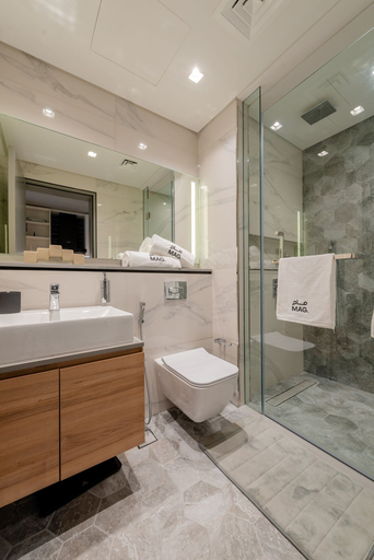 Bathroom 2, MAG 318 - Luxury Studio Downtown View, Dubai