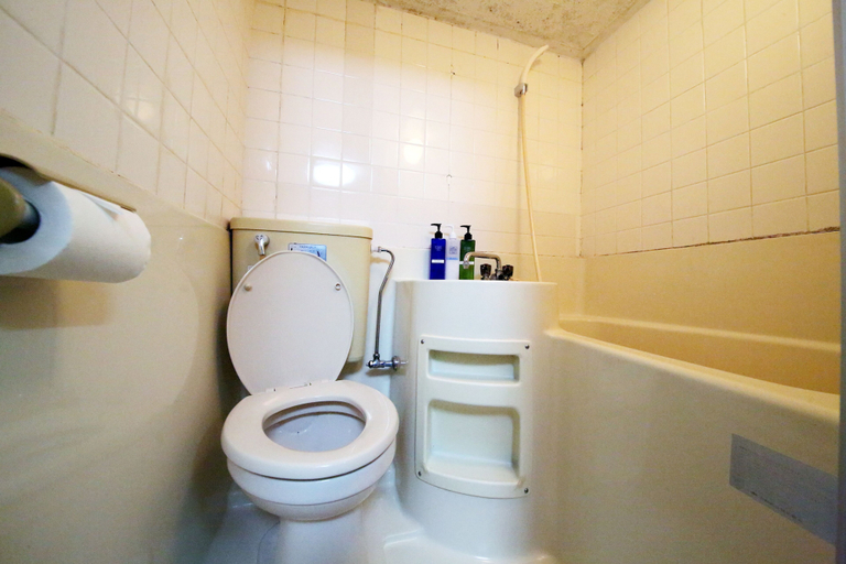 Bathroom 2, EX Tenjinnomori Apartment 104, Osaka