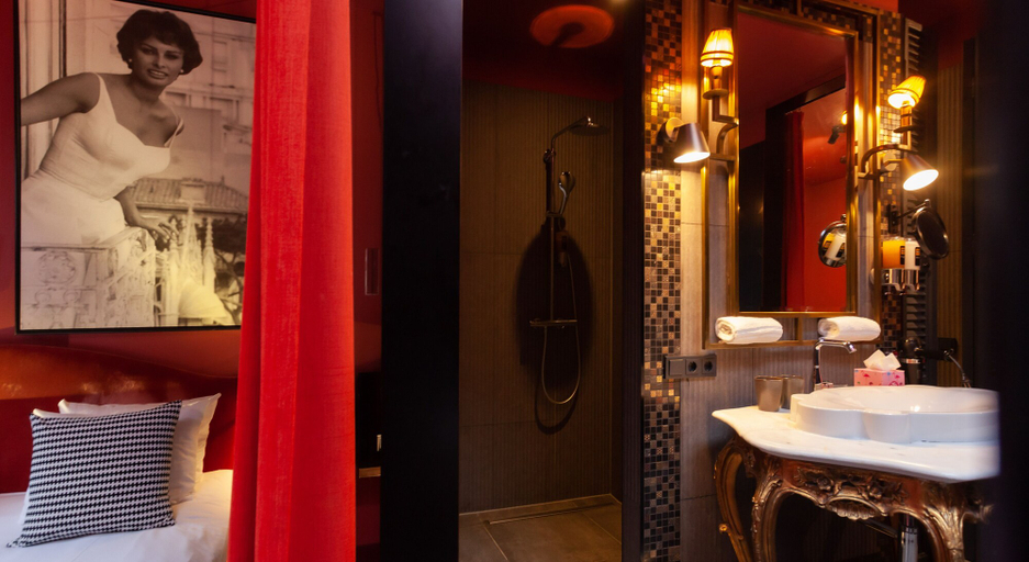 Bathroom 5, Boutiquehotel Staats, Haarlem