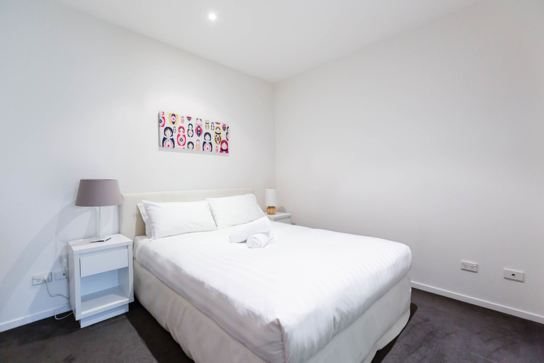 Bedroom, ROBYN, 1BDR Melbourne Apartment, Melbourne