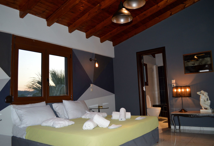 Bedroom 2, Gold Luxury Villa Ialysos, South Aegean
