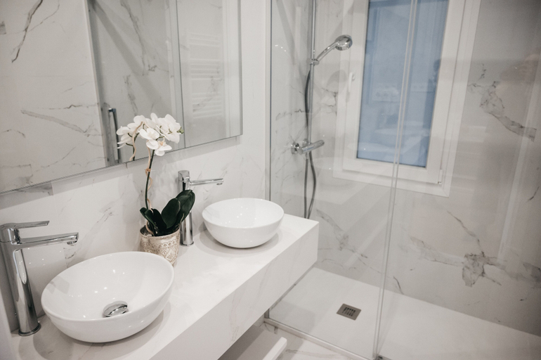 Bathroom 3, Apartamentos Naiala, Vizcaya
