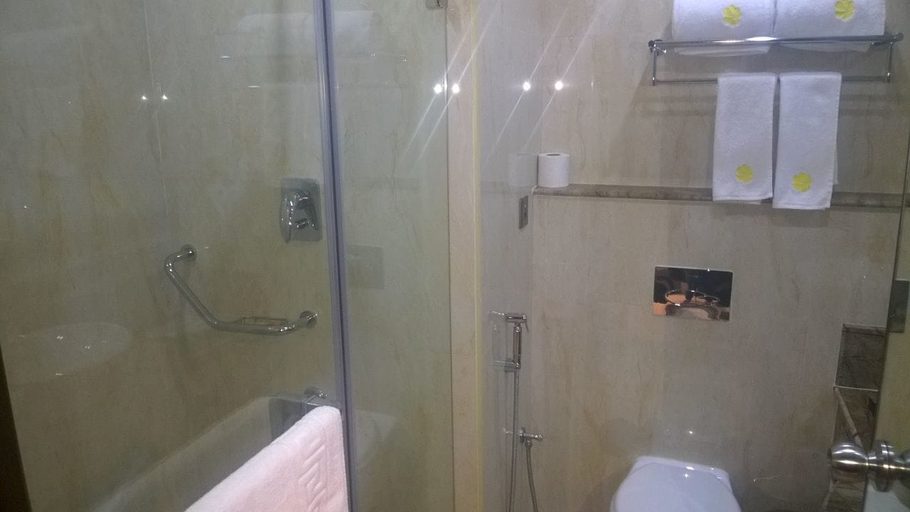Bathroom 4, Hotel Himalayaa, Tiruvannamalai