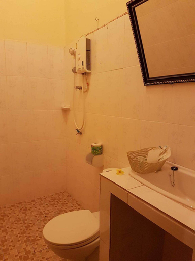 Bathroom 3, Xuanmai Garden Resort, Pakxe