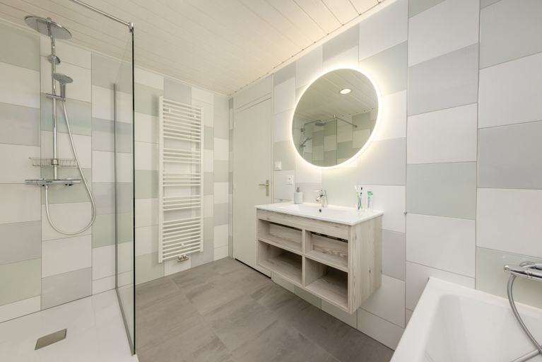 Bathroom 4, Center Parcs De Vossemeren, Limburg