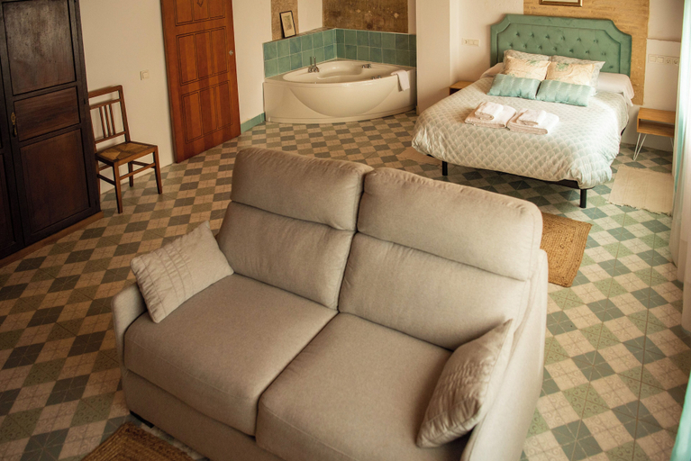 Bedroom 2, Hotel Castillo-Palacio de Bulbuente, Zaragoza
