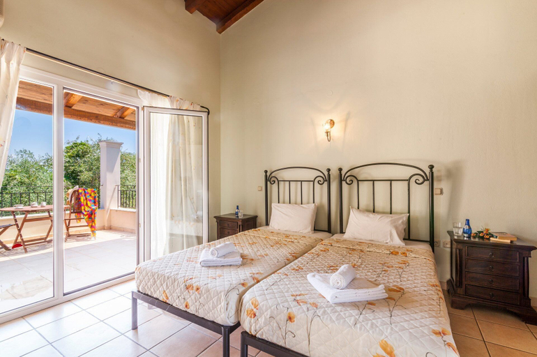Bedroom 3, Villa Xanthipi, Ionian Islands