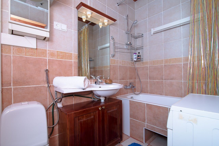 Bathroom 2, ApartExpo Business on Kutuzovsky 35, Western