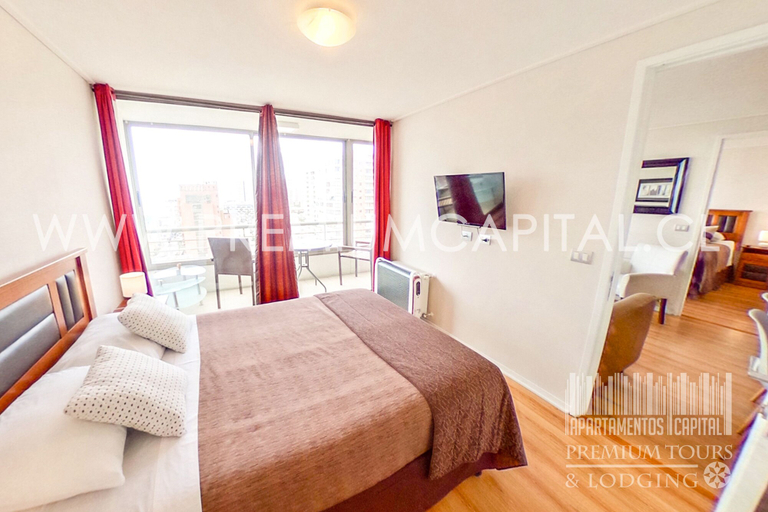 Bedroom 2, Apartamentos Premium Capital Casino Viña Del Mar, Valparaíso
