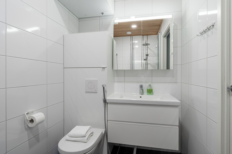 Bathroom 3, 2ndhomes Pikku Aleksi Apartment, Pirkanmaa
