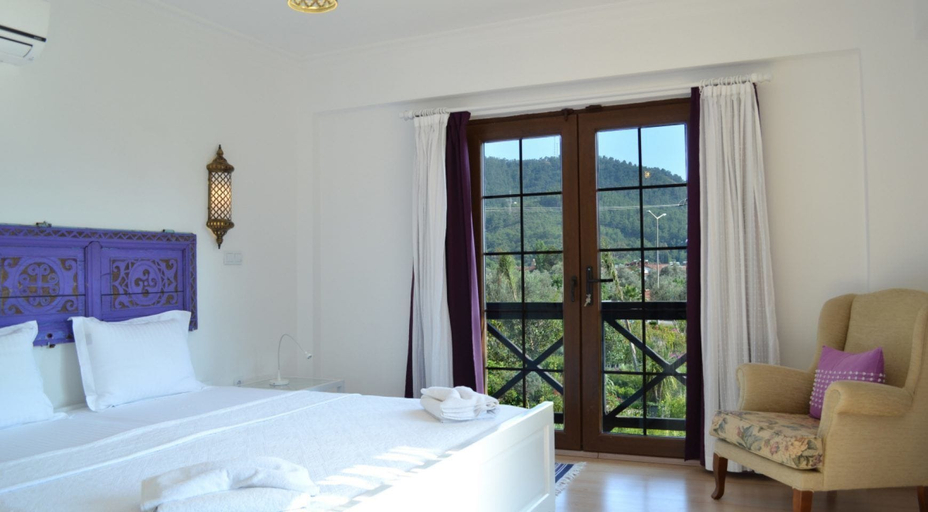 Bedroom 2, Villa Luna By Villa Safiya, Fethiye