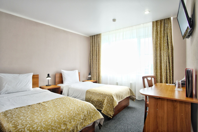 Bedroom 2, AZIMUT Hotel Astrakhan, Narimanovskiy rayon