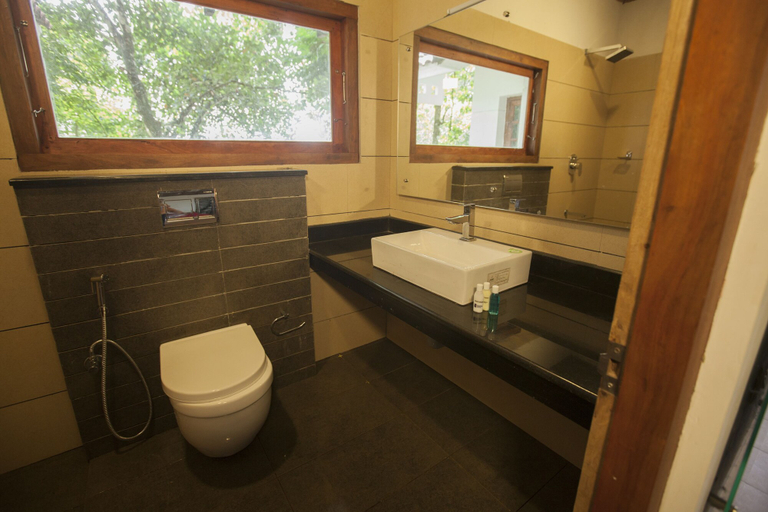 Bathroom 3, Edakkal Hermitage, Wayanad
