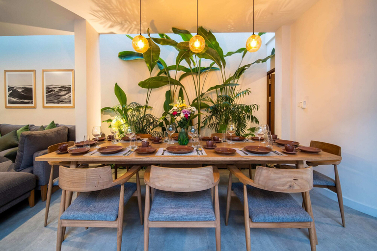 Private kitchen 3, 4BR Luxury Modern Contemporary Villa in Canggu, Badung