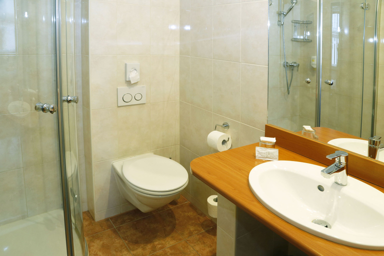 Bathroom 3, Continental Hotel-Pension, Wien