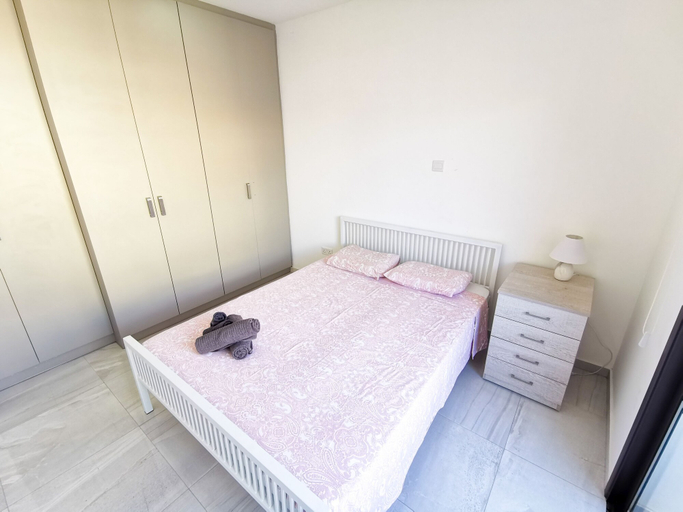 Bedroom 3, Vasilo Court Seaview City Apartment, Larnaca