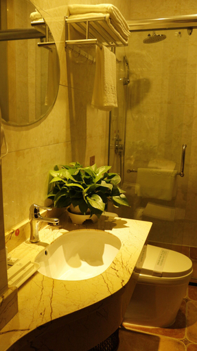 Bathroom 3, Cheng Yue Selected Hotel Guangzhou Junye Nangang Branch, Guangzhou