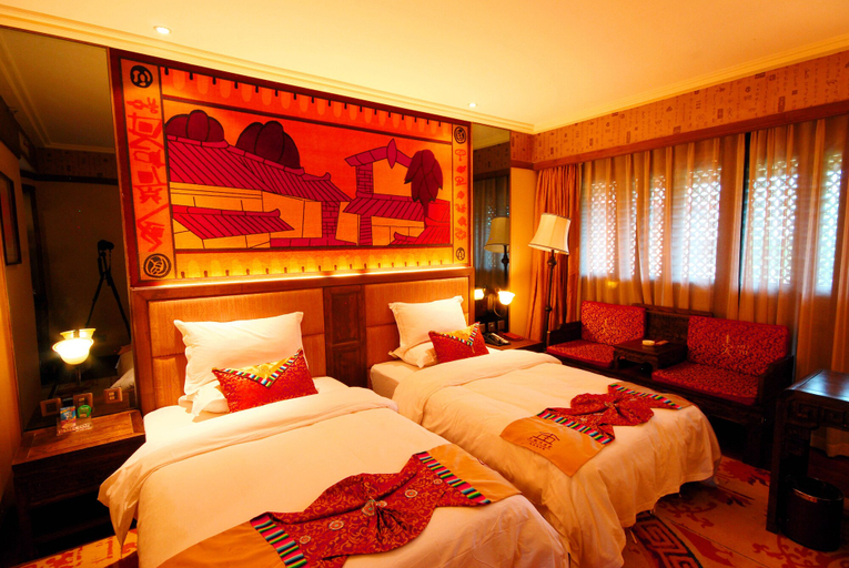 Bedroom 2, Lijiang Golden Path Hospitality, Lijiang