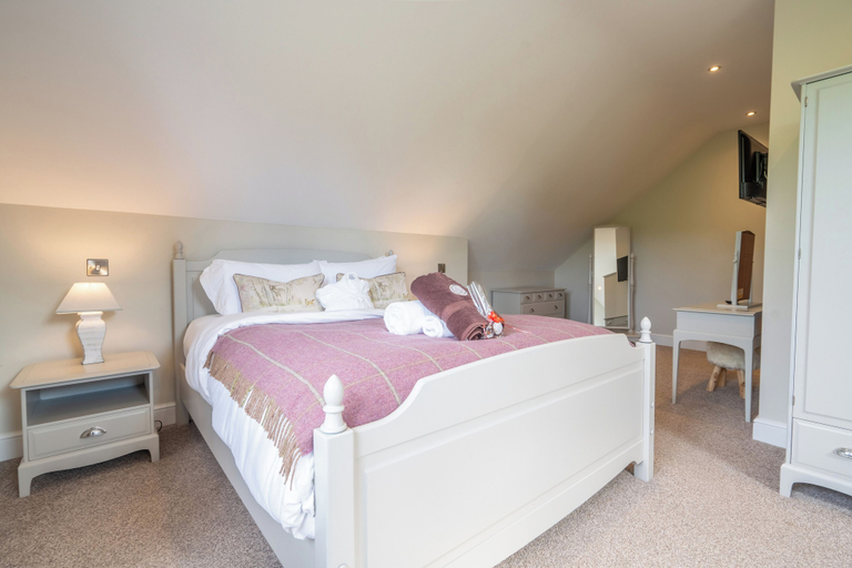 Bedroom 3, Valley View Lodge Sleeps 8 With Hot Tub, Lancashire