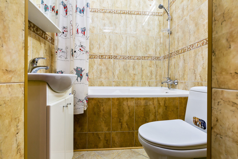 Bathroom 3, Apartment Nice Mayakovskaya, Northern