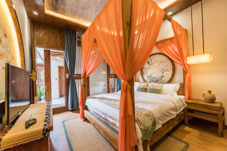 Bedroom 4, Lijiang Yue Tu Inn, Lijiang