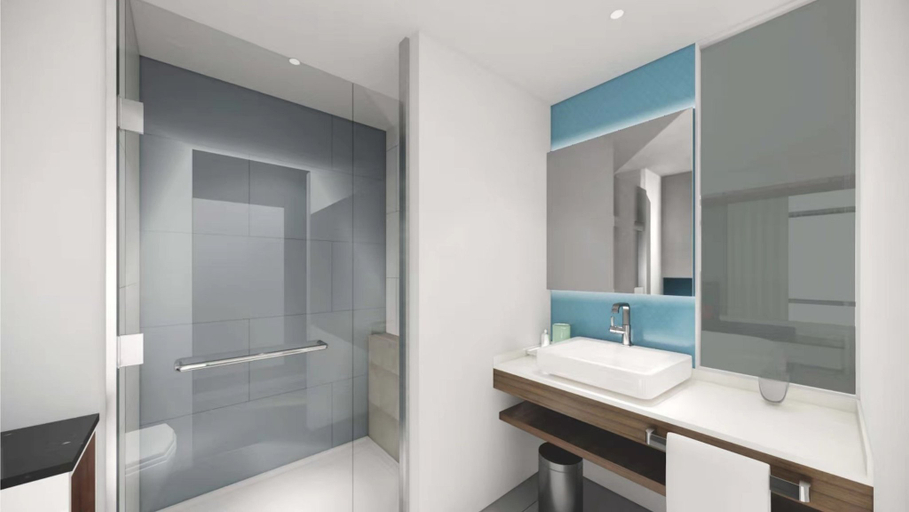 Bathroom 5, Holiday Inn CHANGCHUN JINGYUE by IHG, Changchun