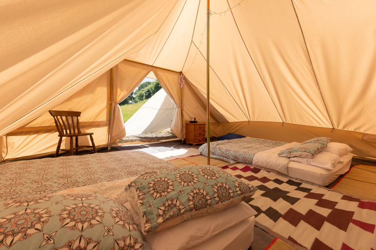 Bedroom 4, Wood Cabin & 4 Large Bell Tents - Hapus Hideaway, Conwy