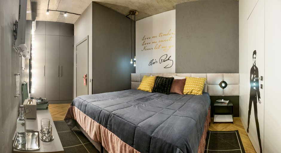 Bedroom 3, design hotel Rooms & Rumors, Odes'ka