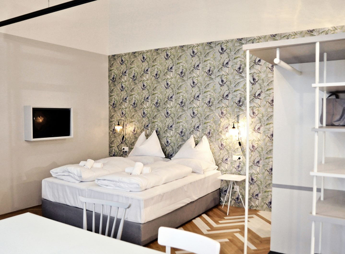 Bedroom 3, grätzlhotel Karmelitermarkt, Wien