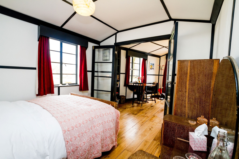 Bedroom 2, The Control Tower Vegetarian B&B, Norfolk