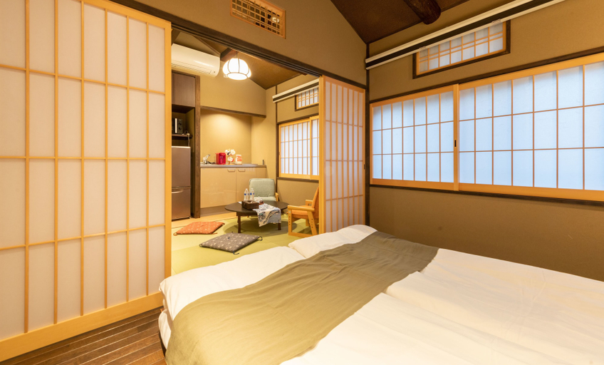 Bedroom 2, KumoMachiya Takasegawa, Kyoto