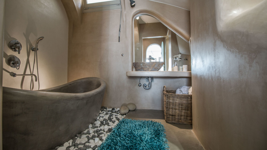 Bathroom 5, Halcyon Suites and Villas Naxos, South Aegean