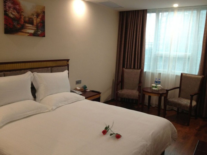 Bedroom 2, GreenTree Inn Meizhou Meijiang District Wanda Plaza Hotel, Meizhou