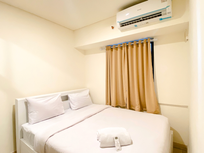 Bedroom 1, Good Deal and Comfortable 2BR at Meikarta Apartment By Travelio, Cikarang