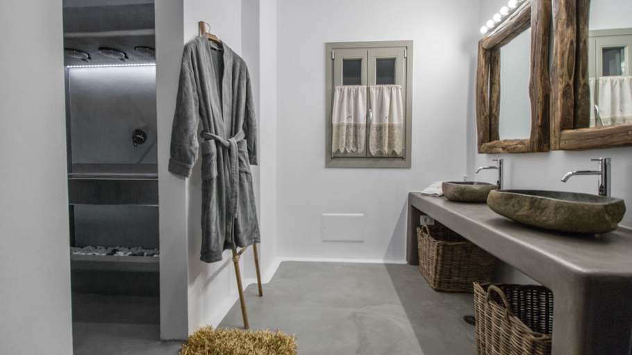 Bathroom 5, Halcyon Suites and Villas Naxos, South Aegean