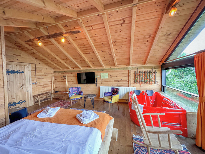 Bedroom 3, Organikkoy Bungalov, Ardeşen