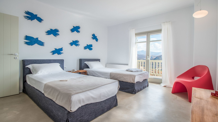 Bedroom 3, Halcyon Suites and Villas Naxos, South Aegean