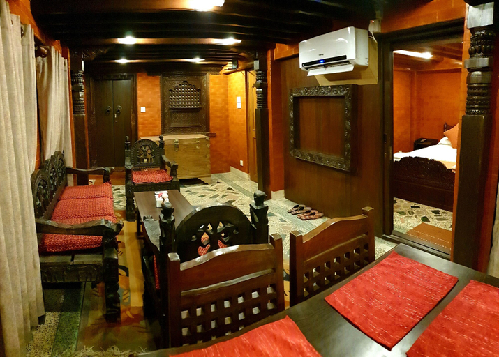 Bedroom 2, Temple House, Bagmati