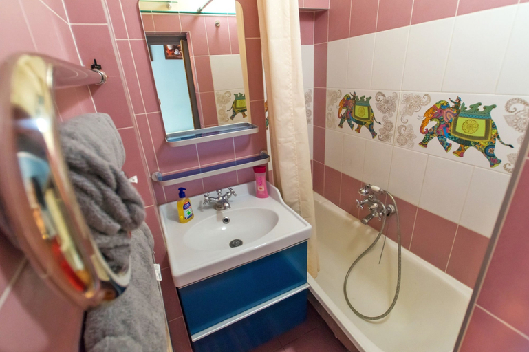 Bathroom 2, Lakshmi Apartment Sportivnaya, Western