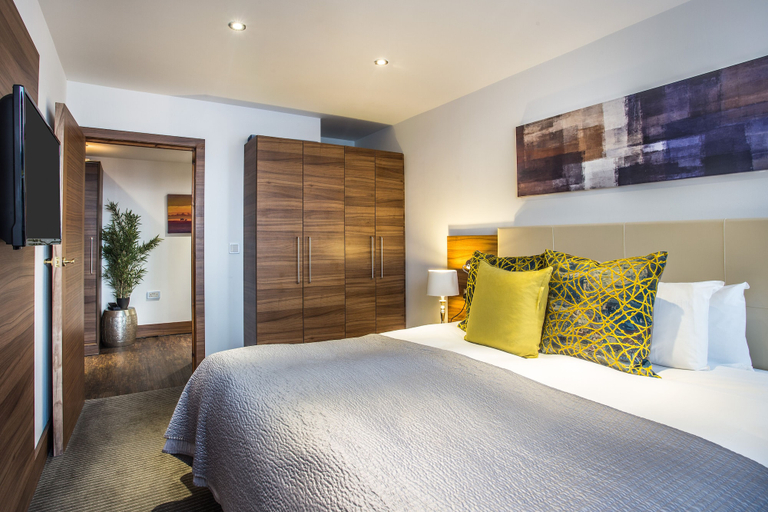 Bedroom 3, Livin’ Serviced Apartments, Hertfordshire