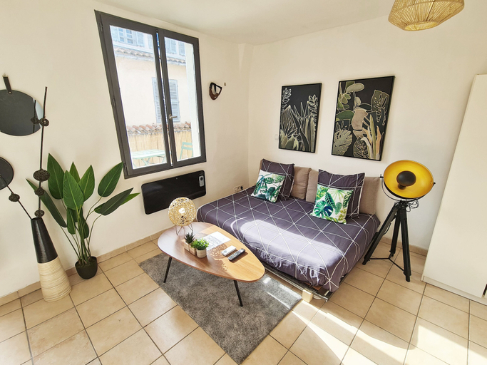 Bedroom 4, GregBnb - L'Hyper-Centre - Toulon, Var