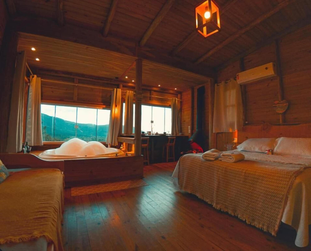 Bedroom 3, Pousada Flor De Lótus, Praia Grande
