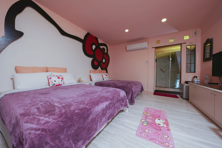 Bedroom 3, Hao Wang Jiao Homestay, Yilan