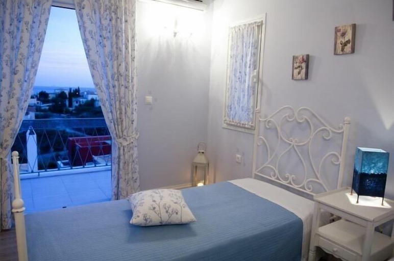 Bedroom 3, Flower House, Peloponnese