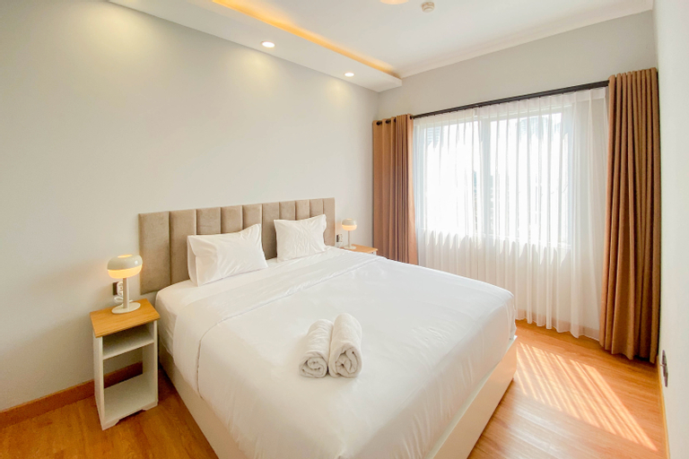 Cozy Stay and Strategic 3BR at Sudirman Park Apartment near LSPR By Travelio, Central Jakarta