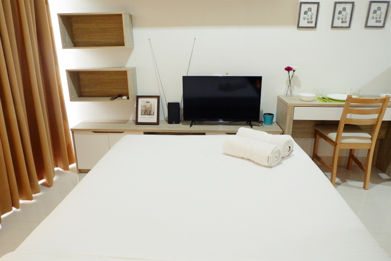 Bedroom, Studio Budget Apartment Springwood Residence By Travelio, Tangerang