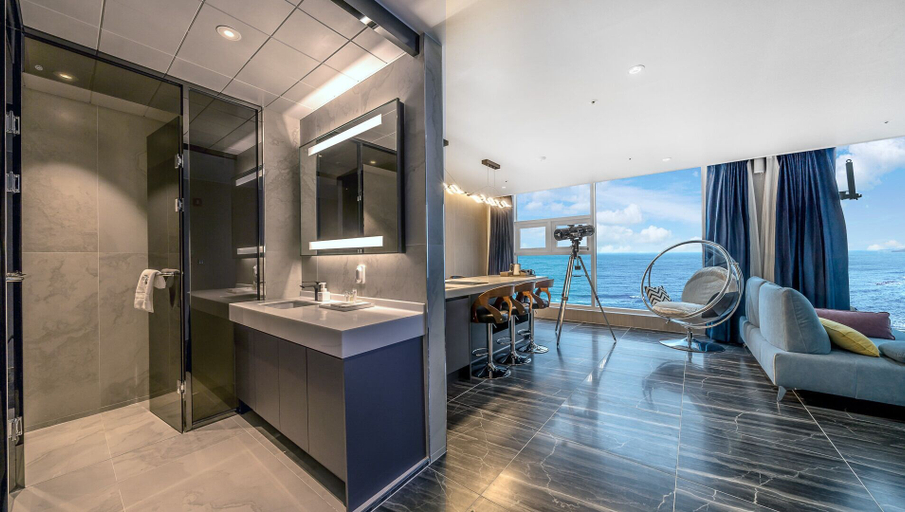 Bathroom 4, Elafonisi Hotel, Gyeongju