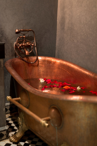 Bathroom 4, Riad Lhena, Marrakech