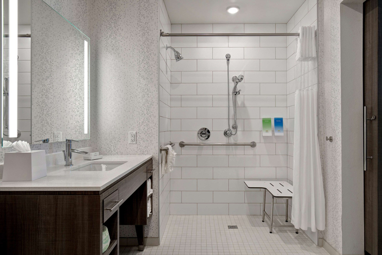 Bathroom 4, Home2 Suites by Hilton Lewisville Dallas, Denton