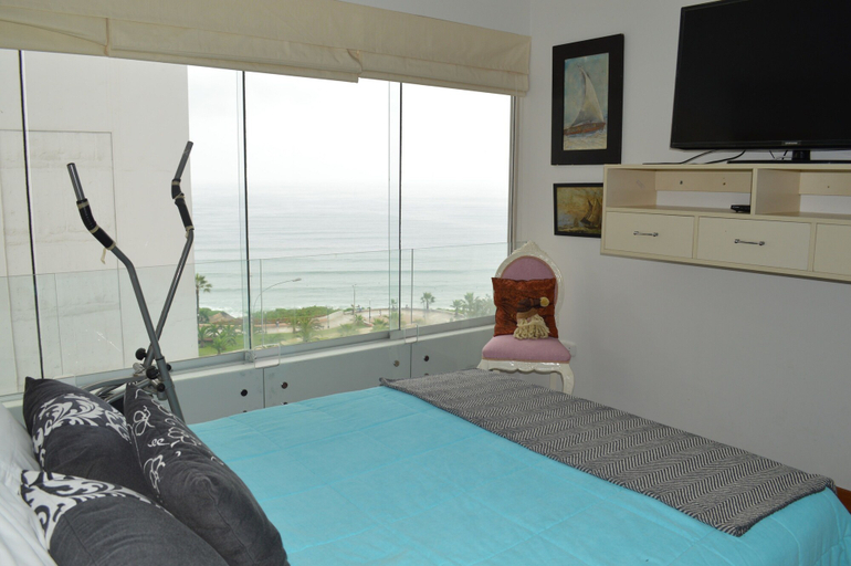 Bedroom 3, Modern Miraflores Apartment Ocean View, Lima